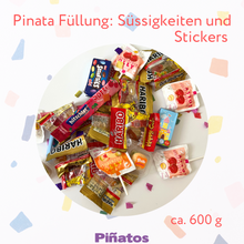 Load image into Gallery viewer, Pinata Füllung Süßigkeiten & Stickers