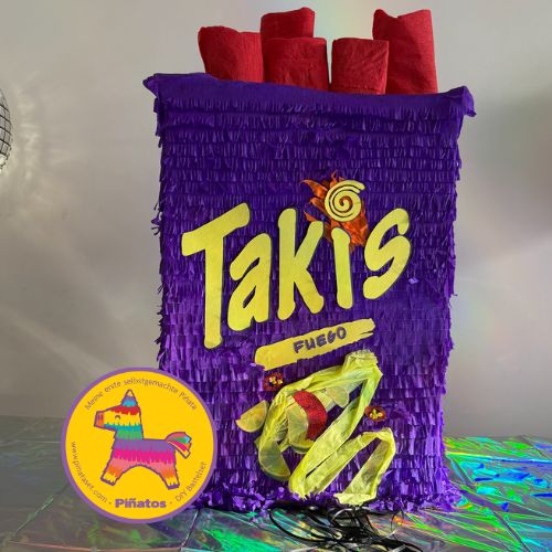 Takis Pinata Takis Piñata – Handgemacht, originell & perfekt für jede Party – Piñatos