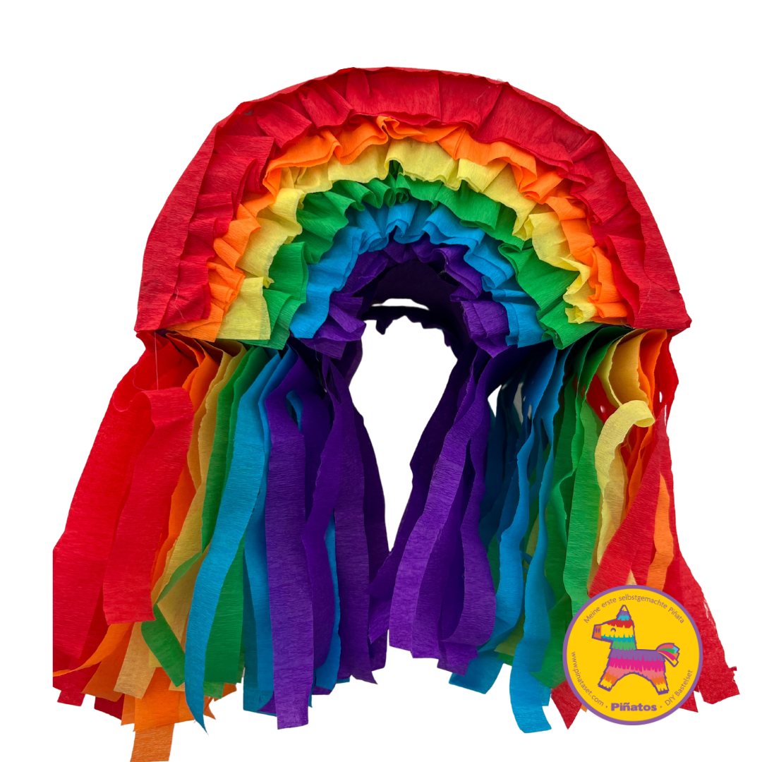Mini-Regenbogen-Federn 8er Pack - Buntes Partyspielzeug Für Kindergeburtstage