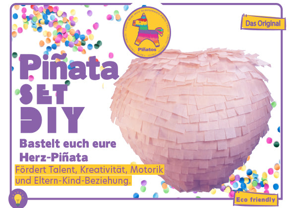 Piñata Herz